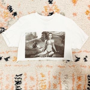 Princess Leia Star Wars Crop Top